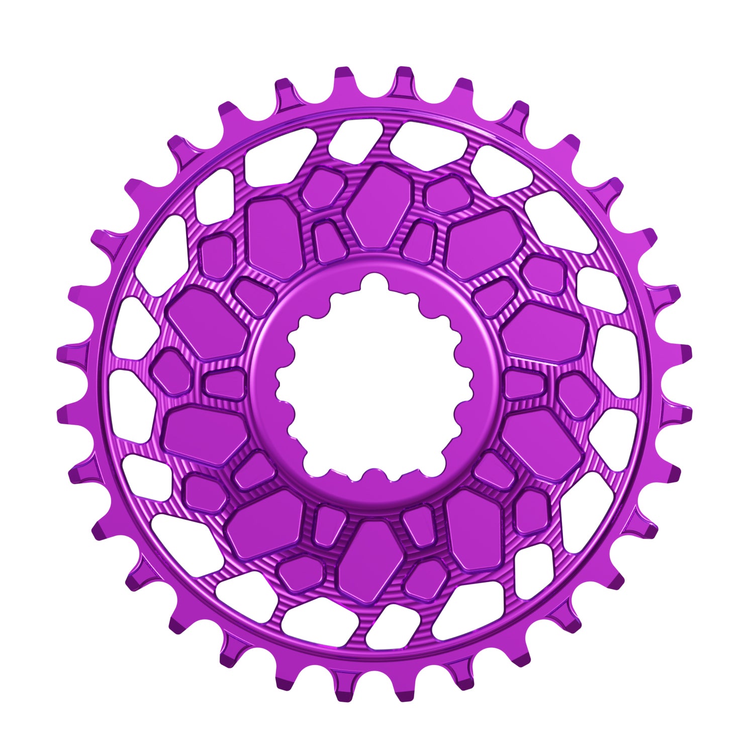 Purple GEO Chainring