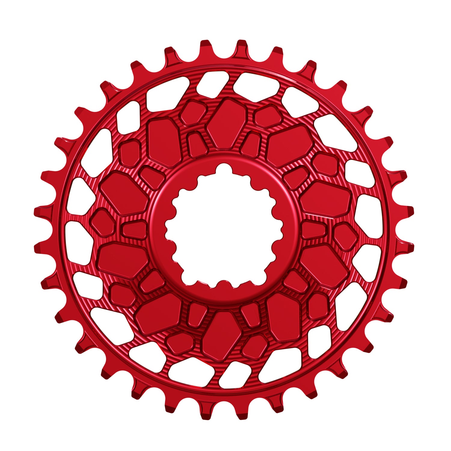 Red GEO Chainring