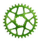 Green Works Components Narrow Wide Chainring to fit SRAM with a 6mm Offset. 38T and 40T.