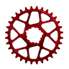 Red Works Components Narrow Wide Chainring to fit SRAM with a 6mm Offset. 38T and 40T.
