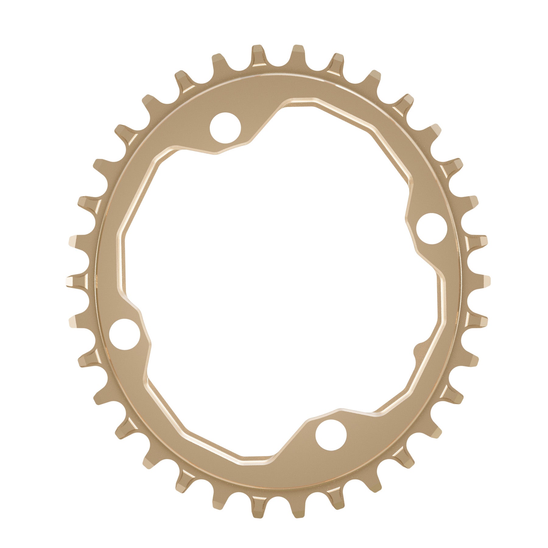 34T Oval Narrow Wide Chainring - 104BCD Fitment – Works Components