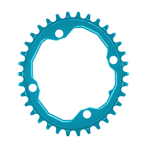 Plateau ovale étroit et large 34 dents - Compatibilité 104BCD 