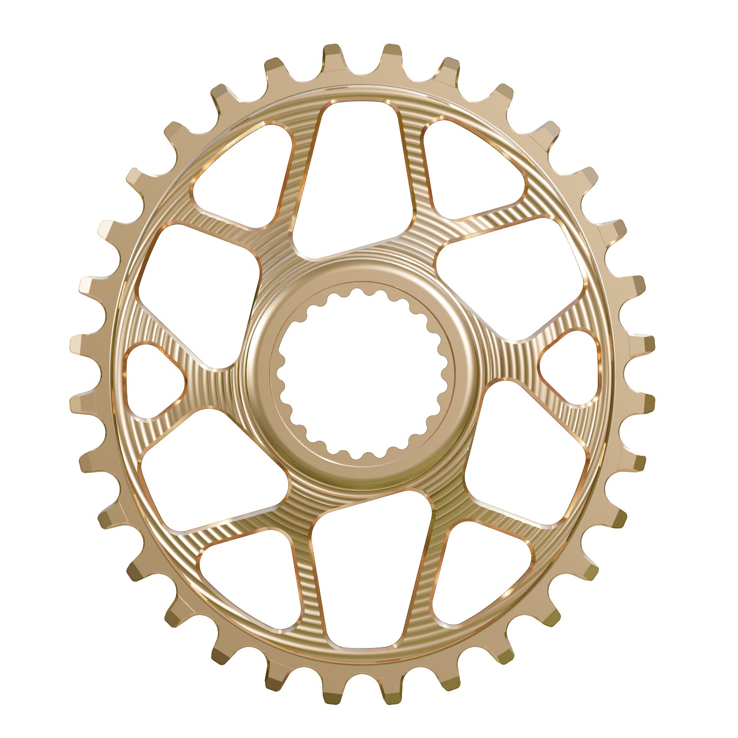 SHIMANO - レッドバード Oval Shimano Narrow Wide Chainring - Direct Mount - 12SPD HG
