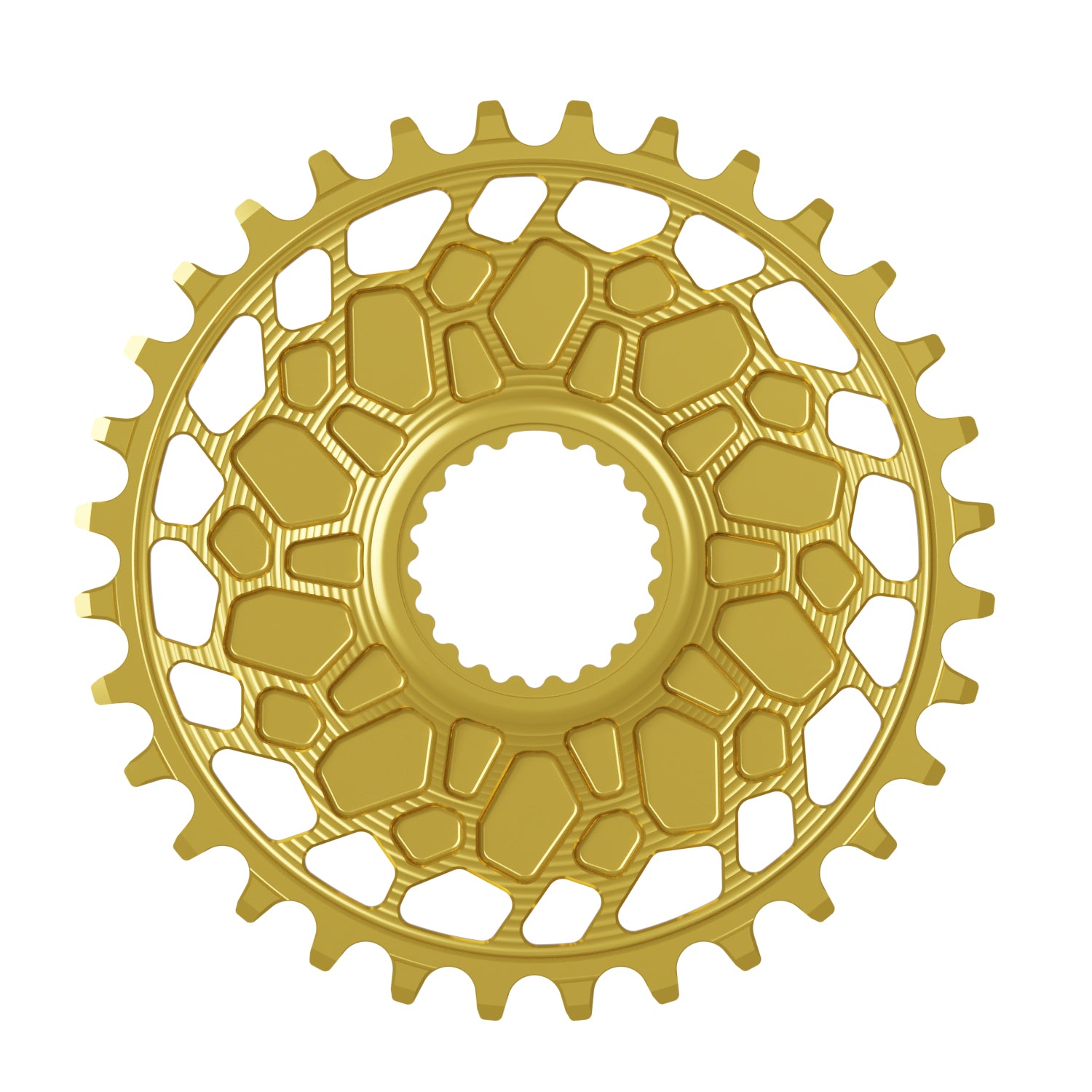 pointless journey CHAINRING ゴールド GEO Shimano Narrow Wide Chainring - Direct Mount - 12SPD HG